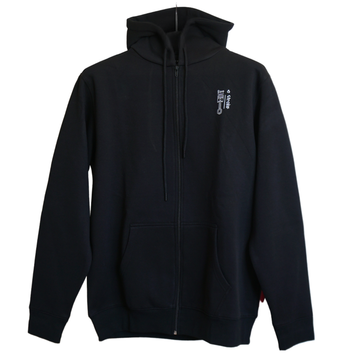 Bore & Stroke Zip-Ups - GT3RS - Black