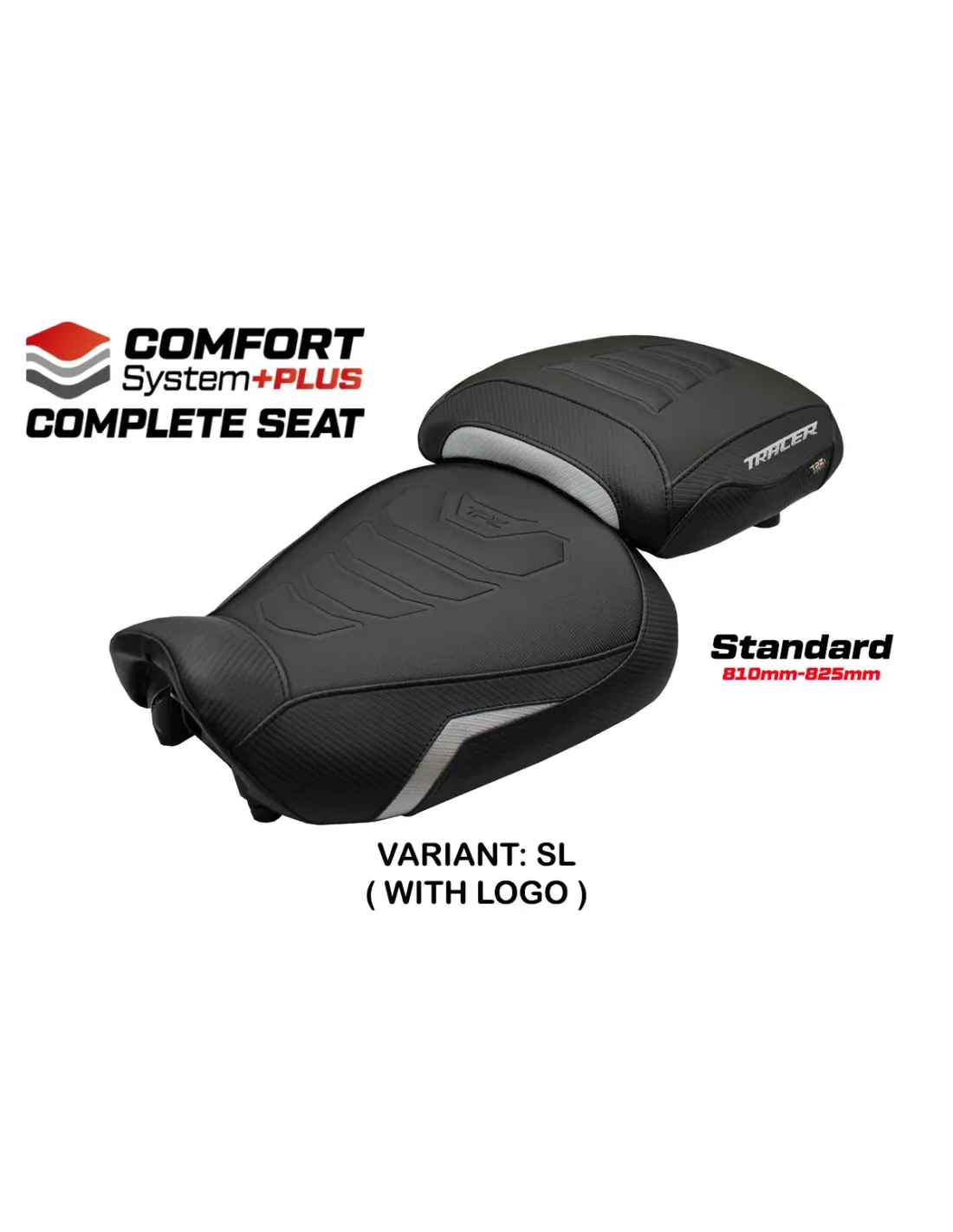 TPZ Italia - Complete Seats - Yamaha Tracer 9 / 9 GT (2021-2024) - Naha Complete Comfort System Plus - Standard - Motofever