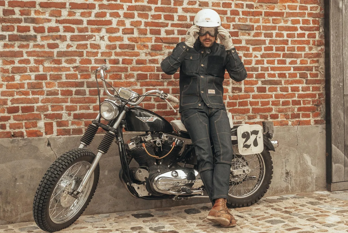 Age Of Glory Jacket - Craftman - Denim