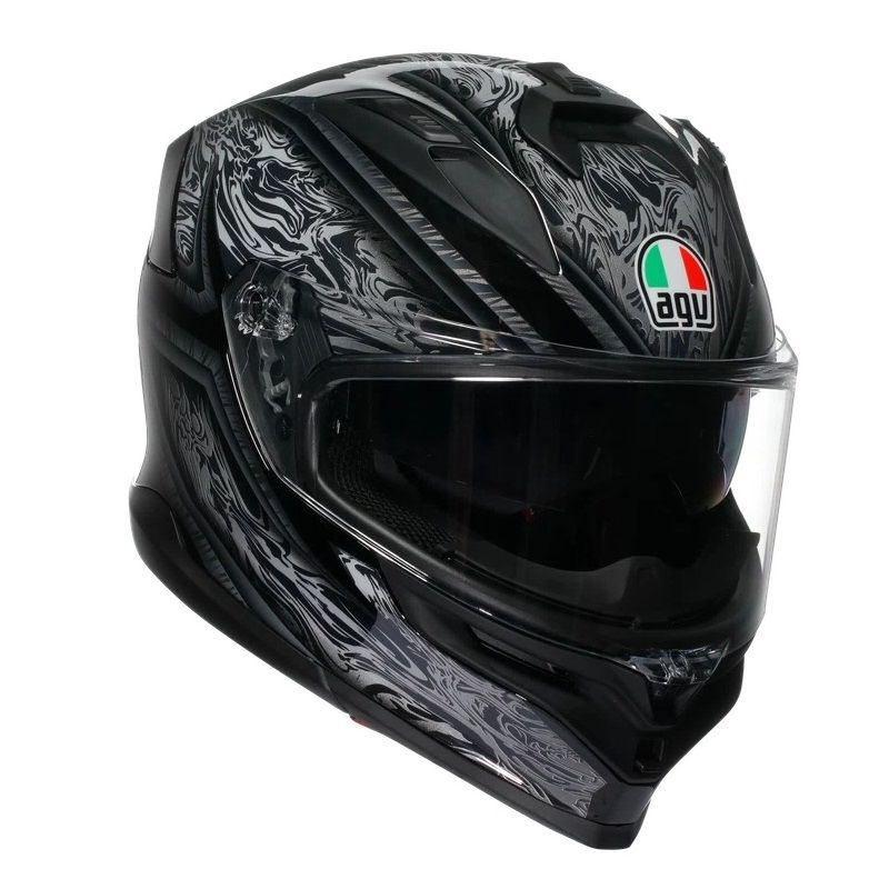 AGV Helmet - K7 - Damascus - Black Silver