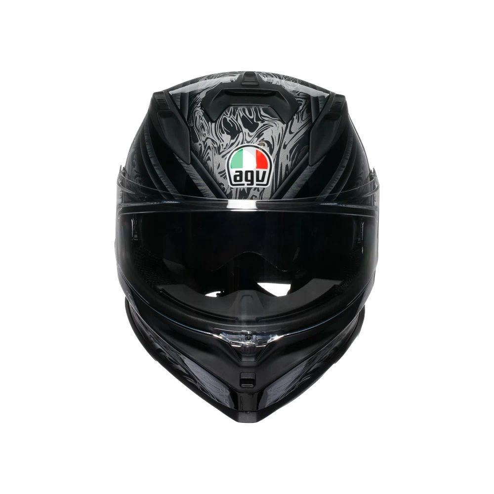 AGV Helmet - K7 - Damascus - Black Silver