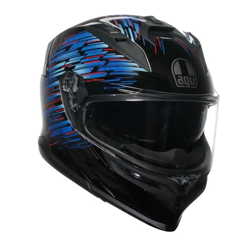 AGV Helmet - K7 - Genisys Matt - Black Blue Gray
