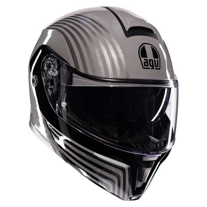 AGV Helmet - Street Modular - ISEO - Grey Black