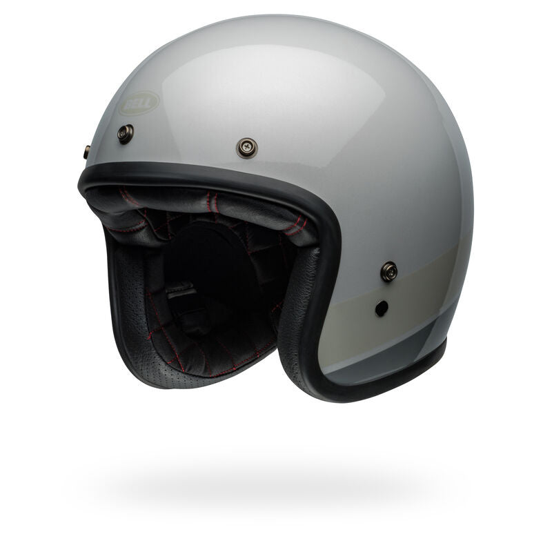 Bell Helmet - Custom 500 - Apex - Silver Flake