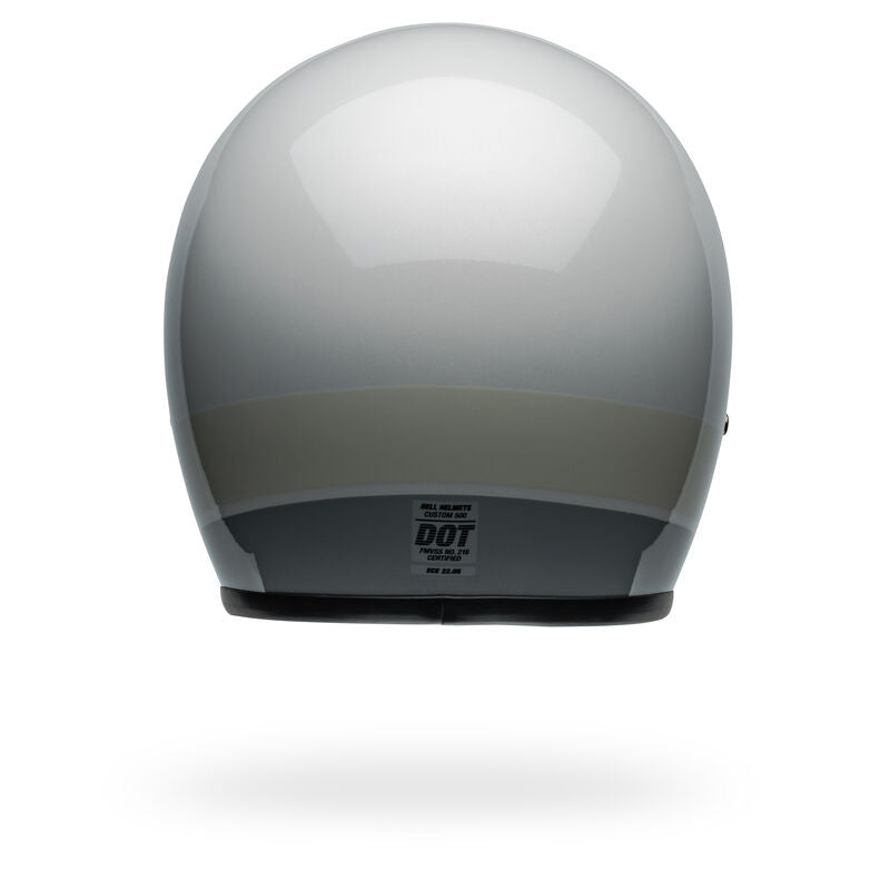 Bell Helmet - Custom 500 - Apex - Silver Flake