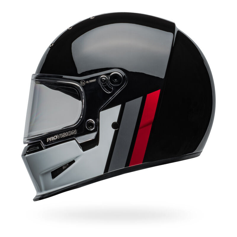 Bell Helmet - Eliminator GT - Gloss Black White