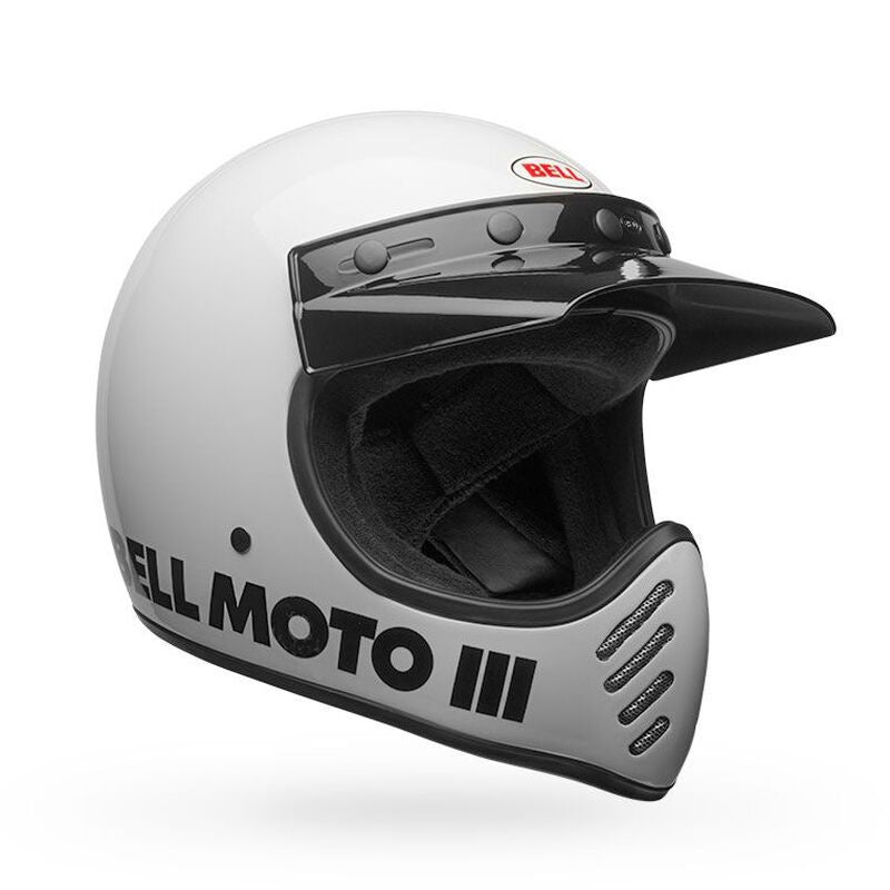 Bell Helmet - MOTO 3 - Classic White