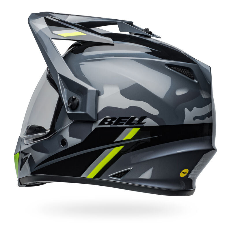 Bell Helmet - MX-9 Adventure MIPS - Alpine Gloss - Metallic Gray Camo