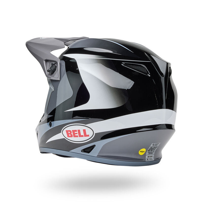 Bell Helmet - MX-9 MIPS - Jackal - Black White