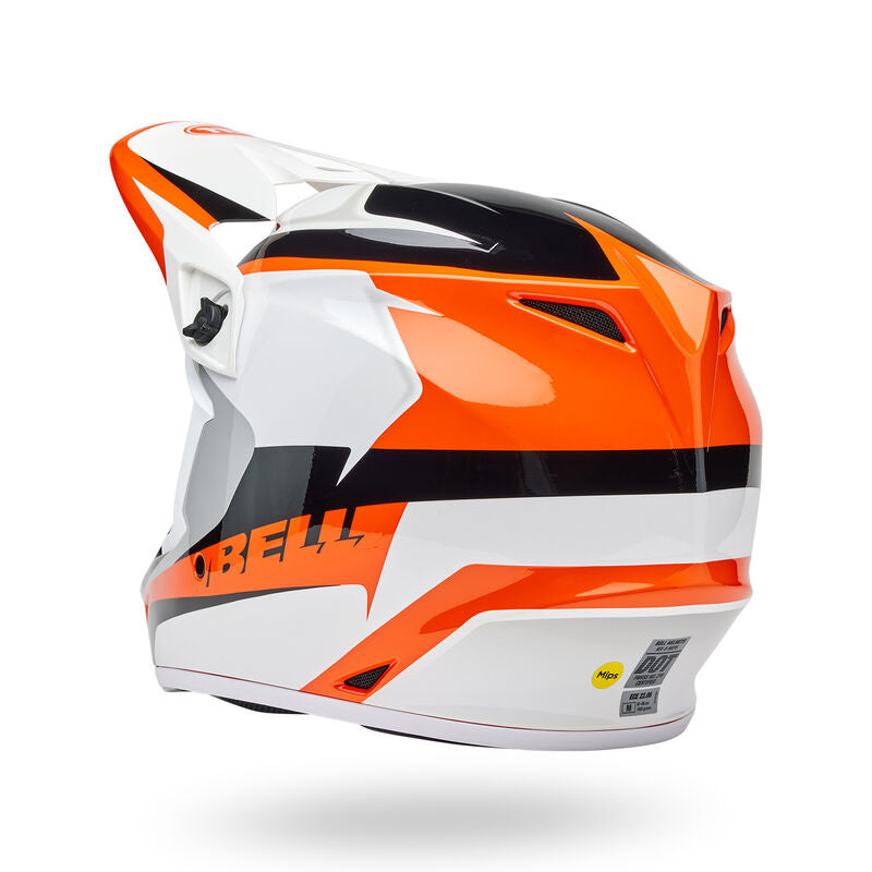 Bell Helmet - MX-9 MIPS - RIFT - Orange White
