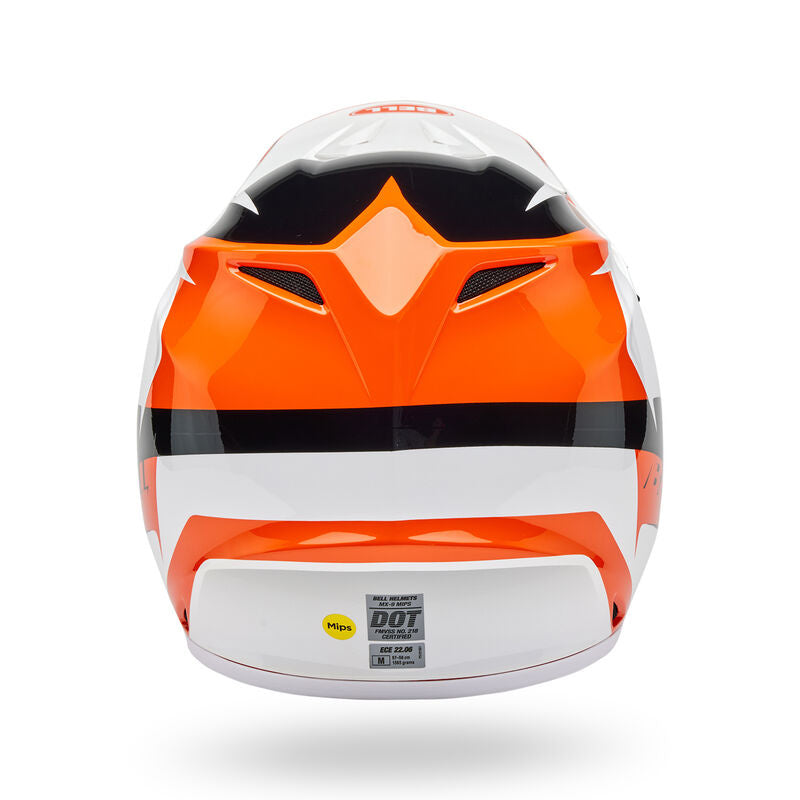 Bell Helmet - MX-9 MIPS - RIFT - Orange White