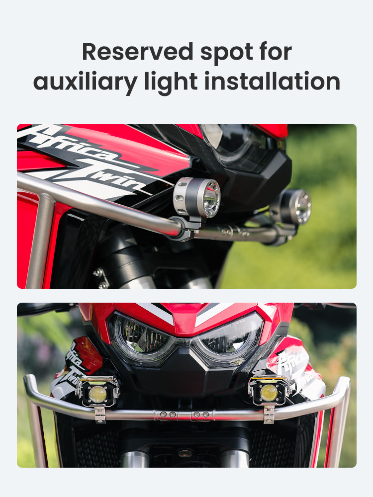 Loboo HONDA CRF1100L Crash Bar - Full Set - Silver