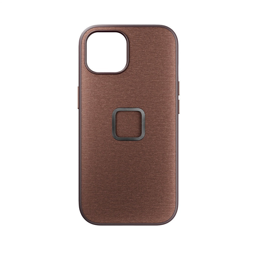 Peak Design Mobile Everyday Fabric Case iPhone 15 - Redwood