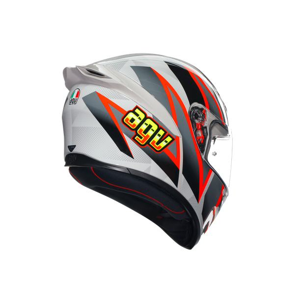 AGV Helmet - K1-S - Blipper - Grey Red