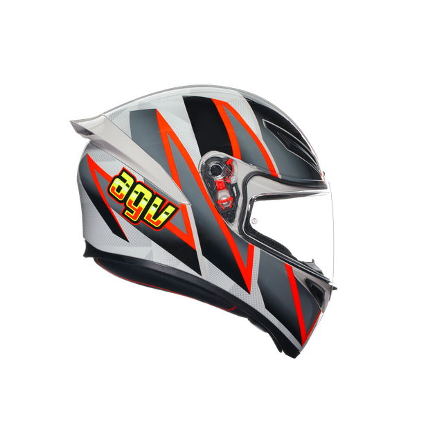 AGV Helmet - K1-S - Blipper - Grey Red