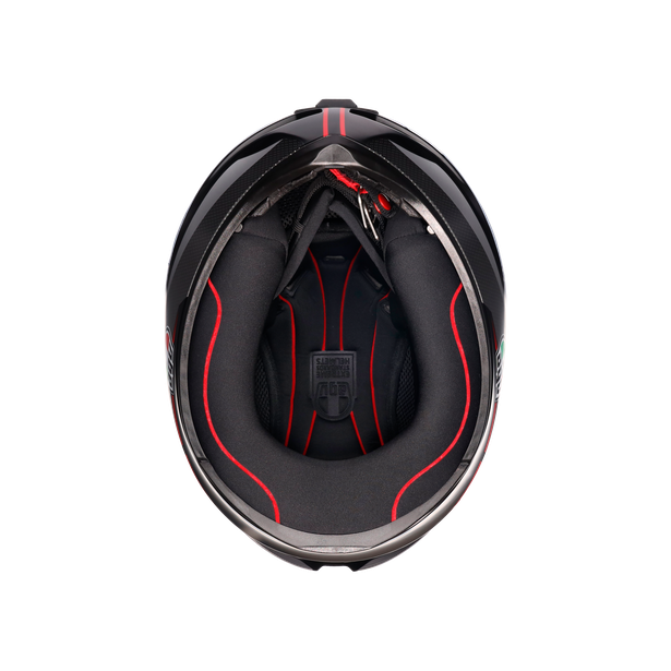 AGV Helmet - K1-S - Lap Matt - Black Grey Red