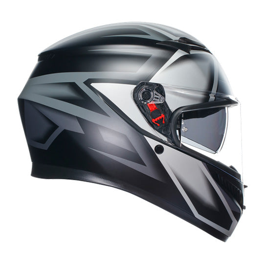 AGV Helmet - K3 - Compound Matt - Black Grey