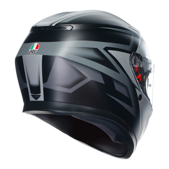 AGV Helmet - K3 - Compound Matt - Black Grey