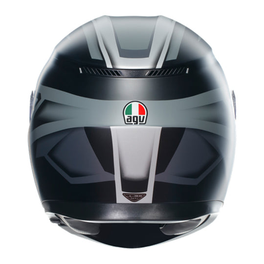 AGV Helmet - K3 - Compound Matt - Black Grey