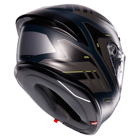 AGV Helmet - K6-S - Enhance Matt - Gray Yellow Fluo