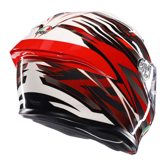 AGV Helmet - K6-S - Reeval - White Red Grey