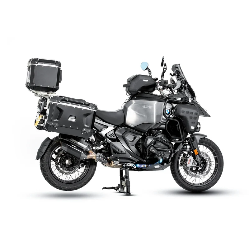 Loboo Motorcycle Tank Bag with Anti-Theft Quick-Release System and Rain Cover, Custom Fit for BMW R1300GS Adventure Original Mounting Points (BTB13BK)