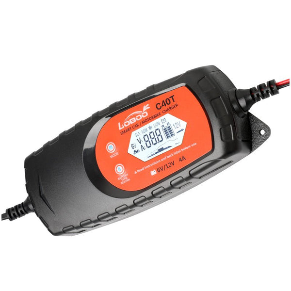 LOBOO C40T Smart Battery Charger & Maintainer