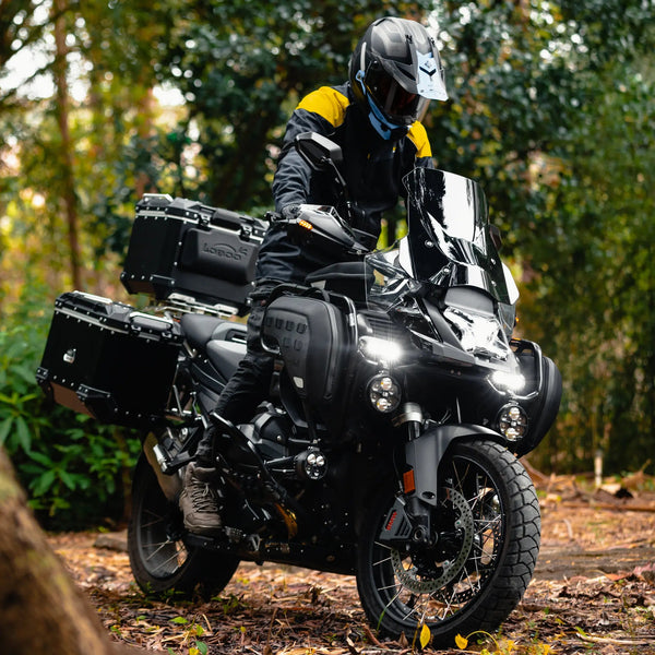 Loboo Eva Hard Shell Crash Bar Bags for BMW R1300 GSA - 5L (BHGB13BK) - Motofever