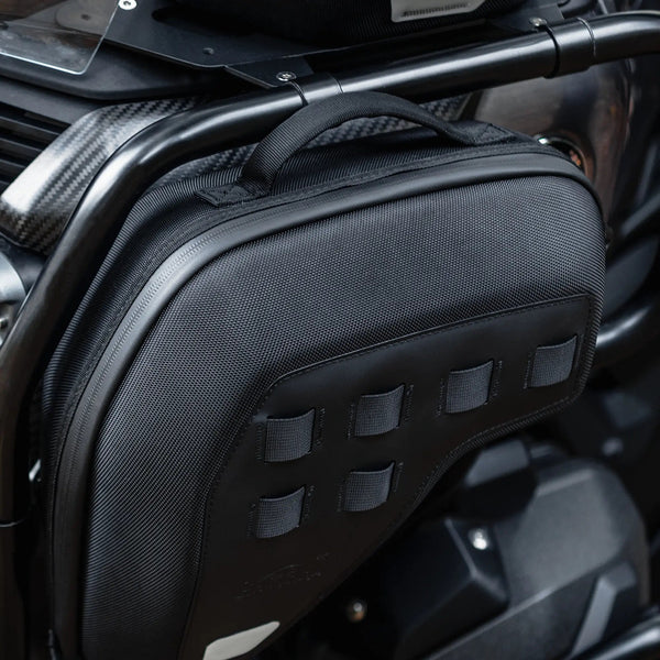 Loboo Eva Hard Shell Crash Bar Bags for BMW R1300 GSA - 5L (BHGB13BK) - Motofever