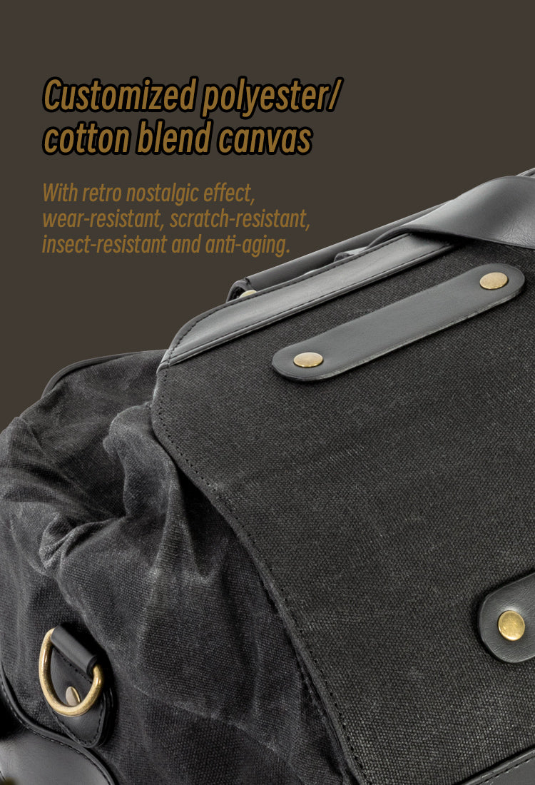 Loboo Vintage Tail Bag 40L - Black (BWB40BK)