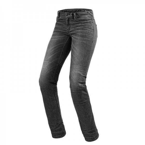 Rev'it! Madison 2 Women's RF Jeans, L32 - Dark Gray Pants