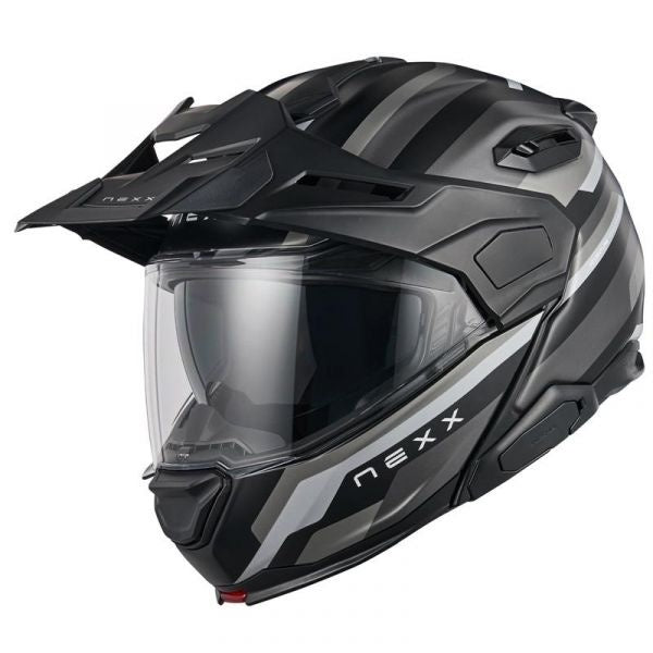 Nexx Helmet - X.Lifecountry - Westbound Matt - Black Grey