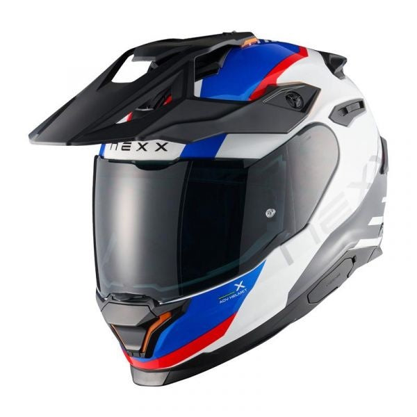 Nexx Helmet - Y.Travl - Quest - White Blue Red