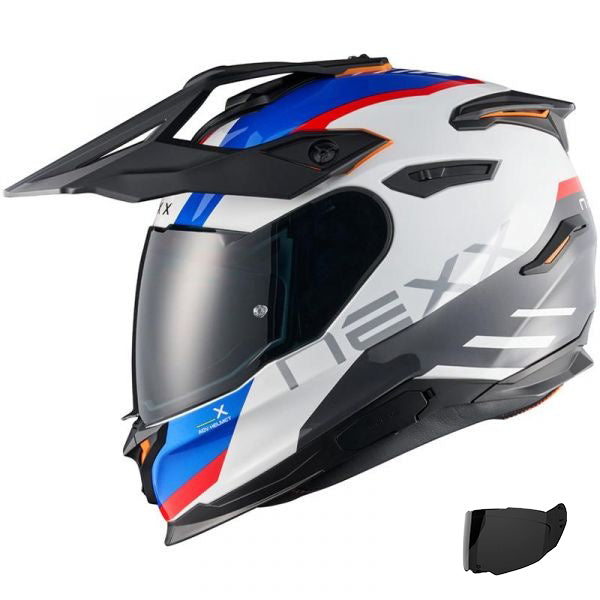 Nexx Helmet - Y.Travl - Quest - White Blue Red