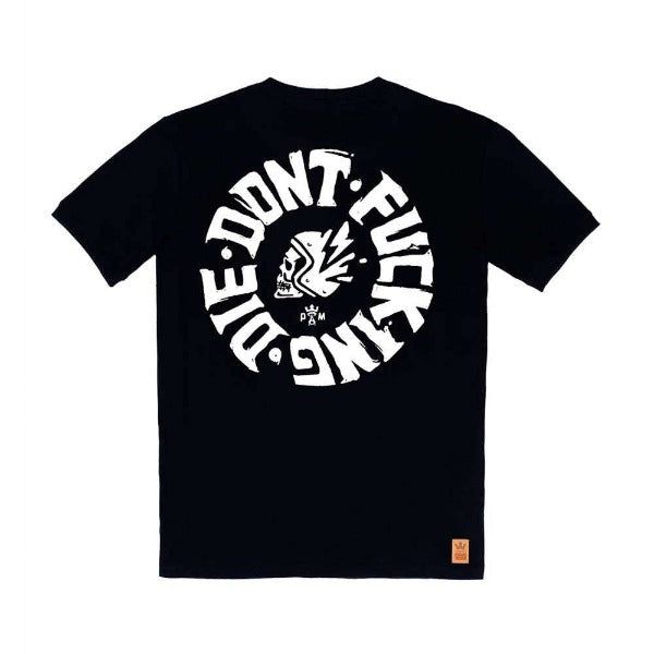 Pando Moto T-Shirt (Regular) - Mike Don't Die V2 - Black