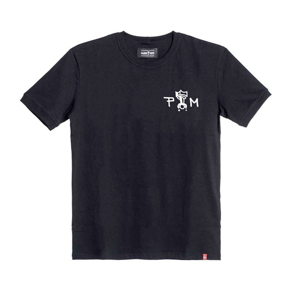 Pando Moto T-Shirt (Regular) - Moto Wing 1 - Black