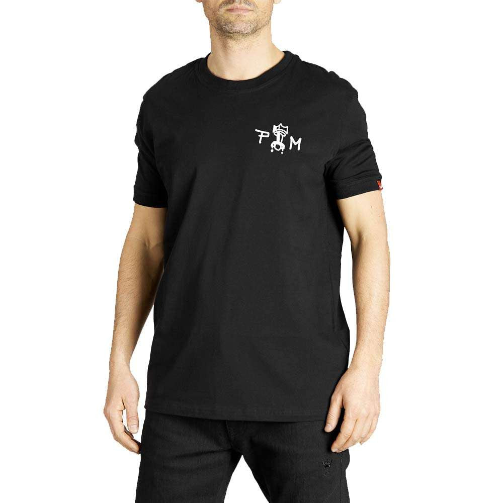 Pando Moto T-Shirt (Regular) - Moto Wing 1 - Black