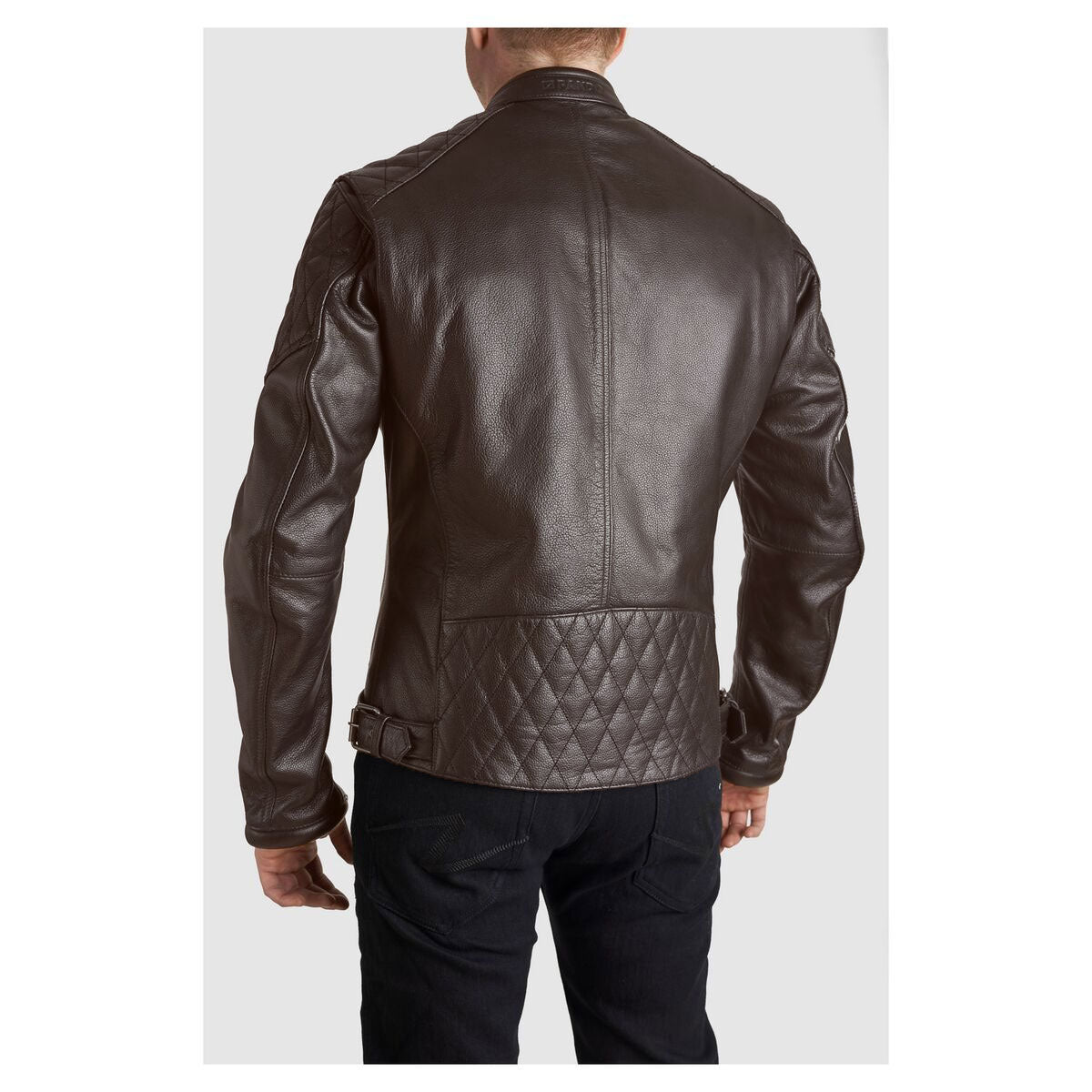 Pando Moto Twin Leather Jacket - Brown
