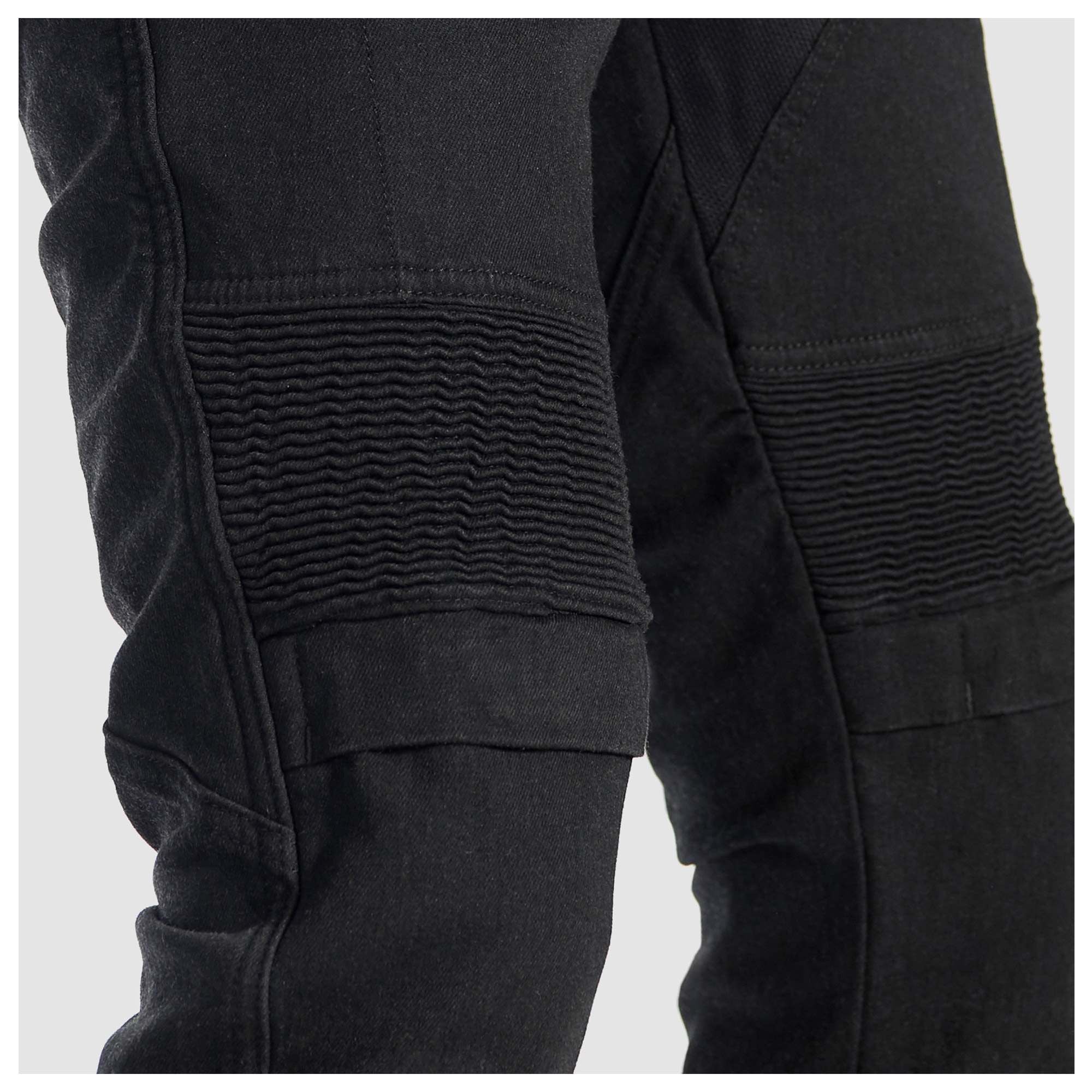 Pando Moto Jeans - KarlDo SLIM, L32 - Black