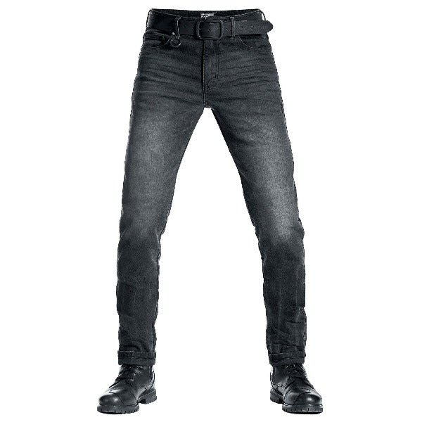 Pando Moto Jeans - Robby SLIM, L32 - Black - Motofever