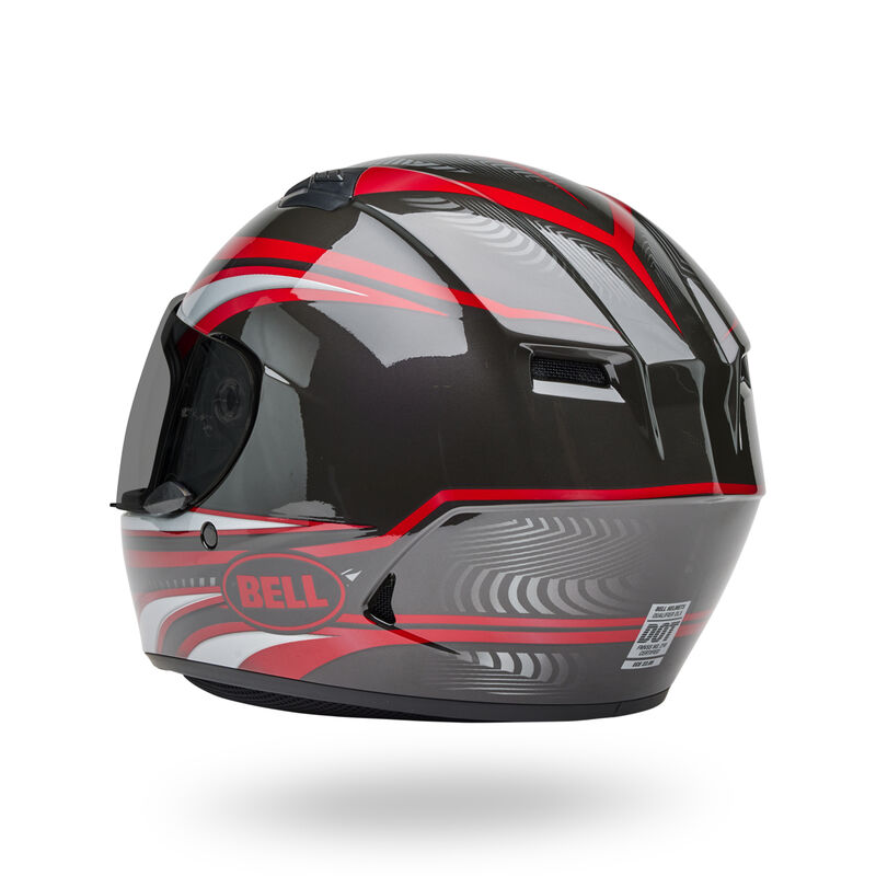 Bell Helmet - Qualifier - Conduit - Charcoal Candy Red
