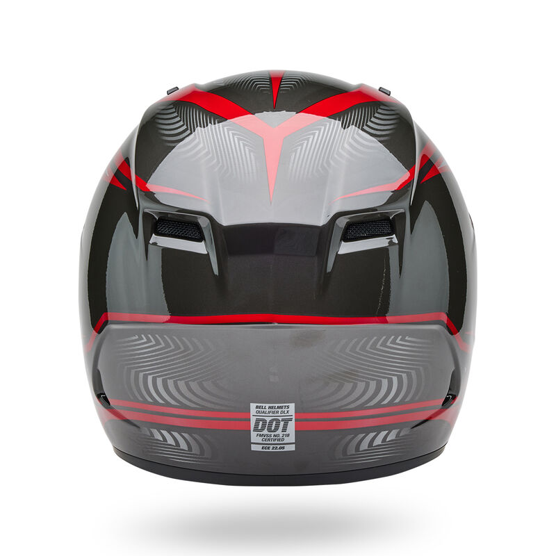 Bell Helmet - Qualifier - Conduit - Charcoal Candy Red