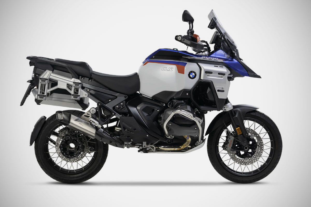 Zard Exhaust - Slip-Ons - R 1300 GS / GSA (2024+) (Racing) - Stainless Steel / Carbon Fiber