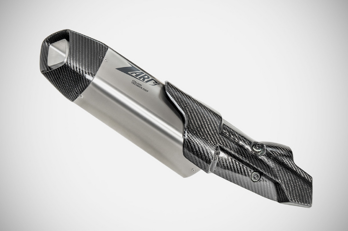 Zard Exhaust - Slip-Ons - R 1300 GS / GSA (2024+) (Racing) - Stainless Steel / Carbon Fiber