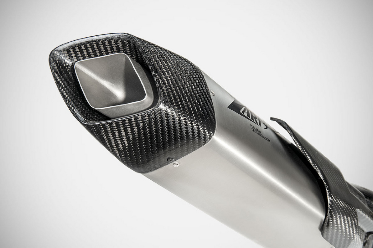 Zard Exhaust - Slip-Ons - R 1300 GS / GSA (2024+) (Racing) - Stainless Steel / Carbon Fiber