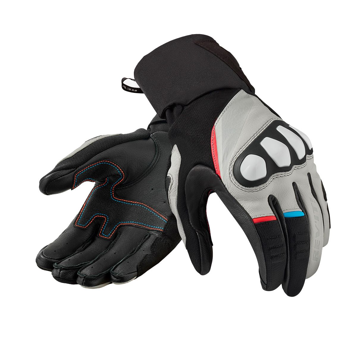 Rev'it! Gloves - Combustion - Black Light Gray
