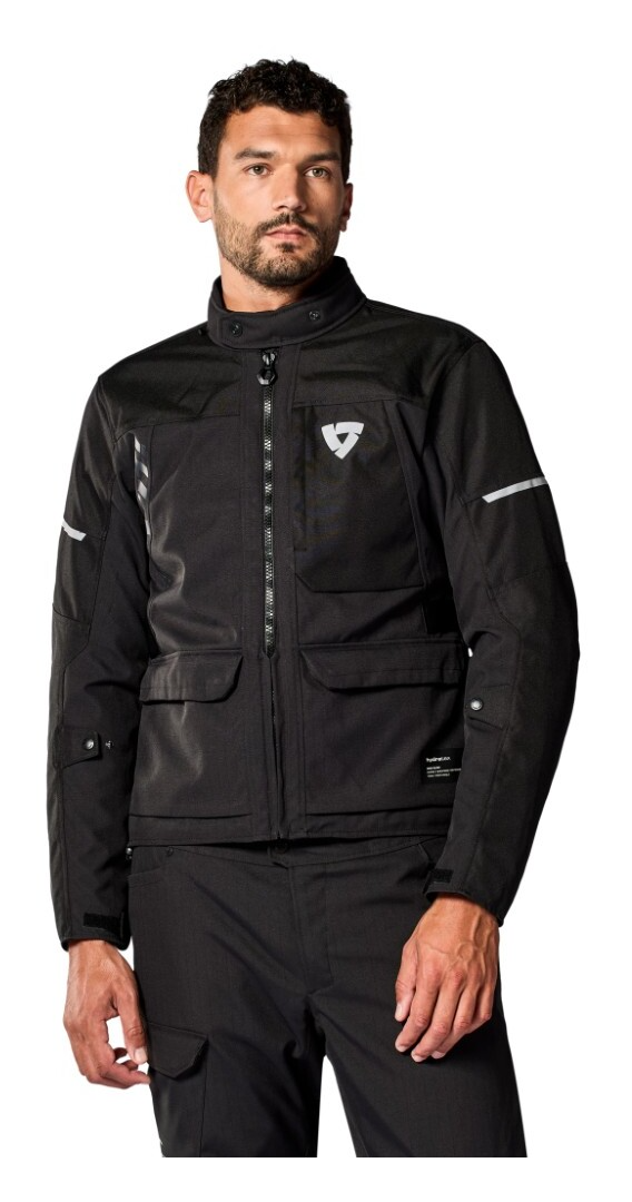 Rev'It! Jacket - Convergent H2O - Black - Motofever