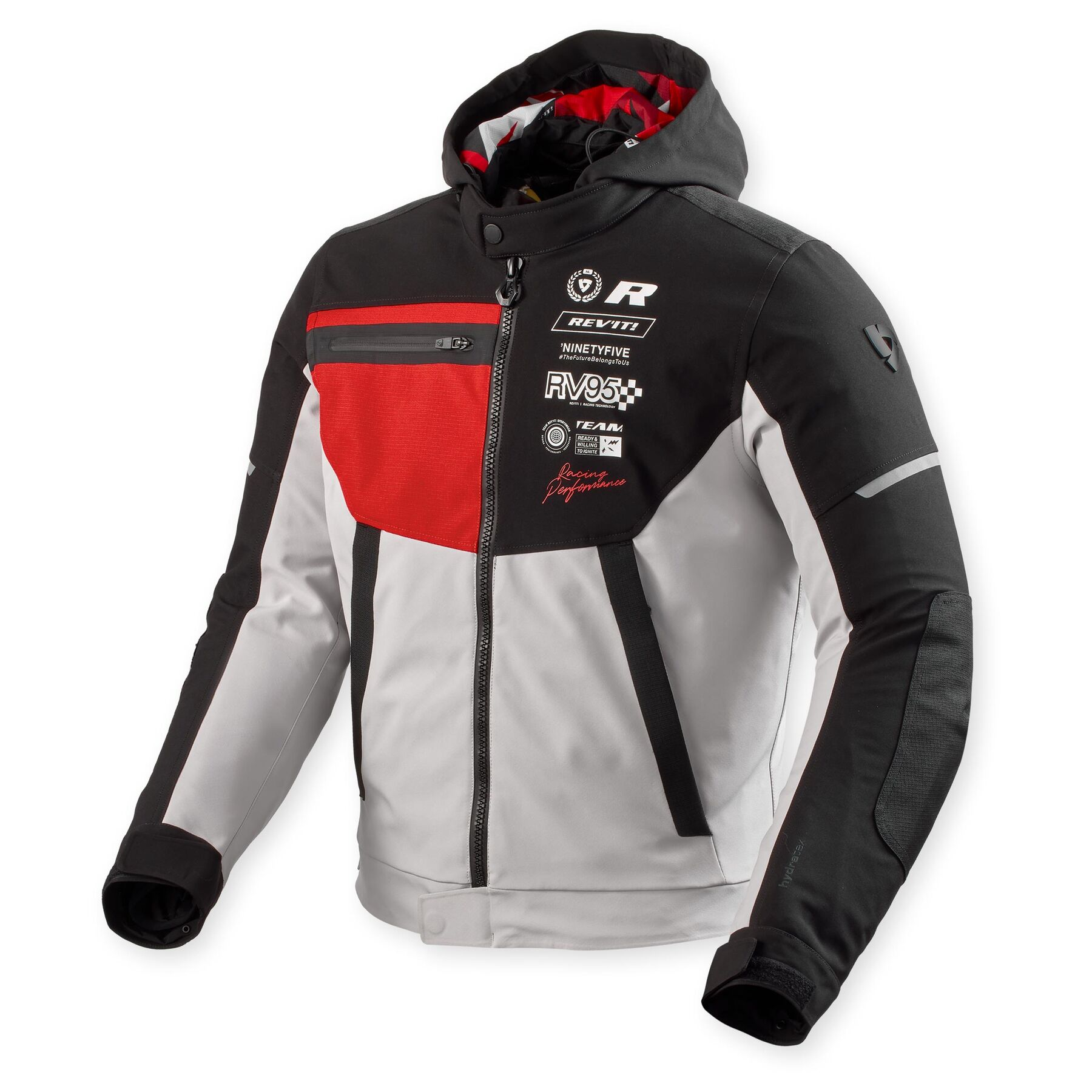 Rev'it! Jacket - Haste H2O - Black Red