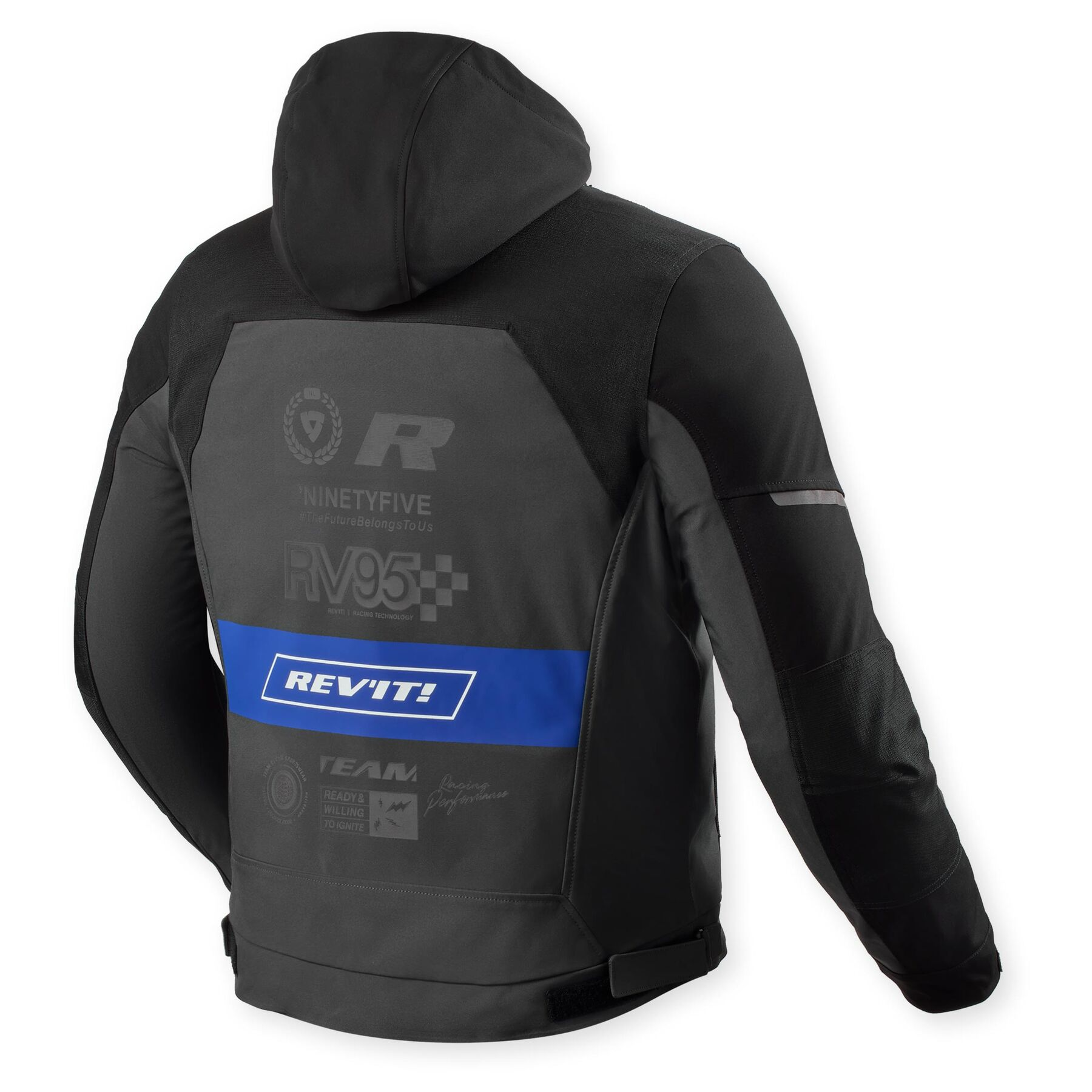 Rev'it! Jacket - Haste H2O - Black Blue