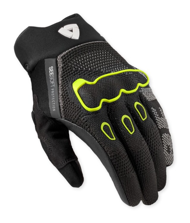 Rev'It! Gloves - Hyperspeed 3 - Black Neon Yellow